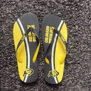 Colorado Buffaloes Flip Flops